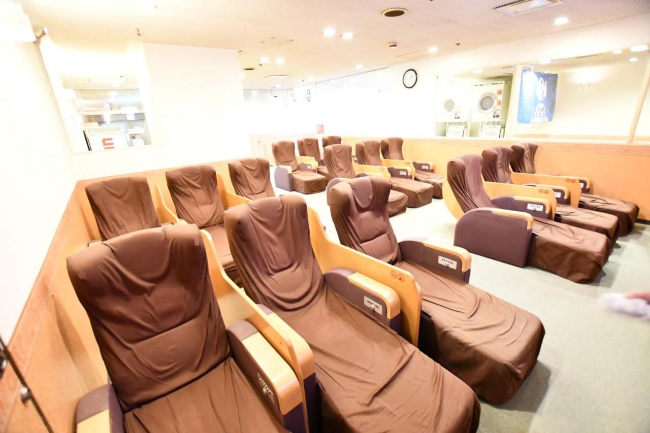 אוסקה Capsule Hotel Asahi Plaza Shinsaibashi מראה חיצוני תמונה